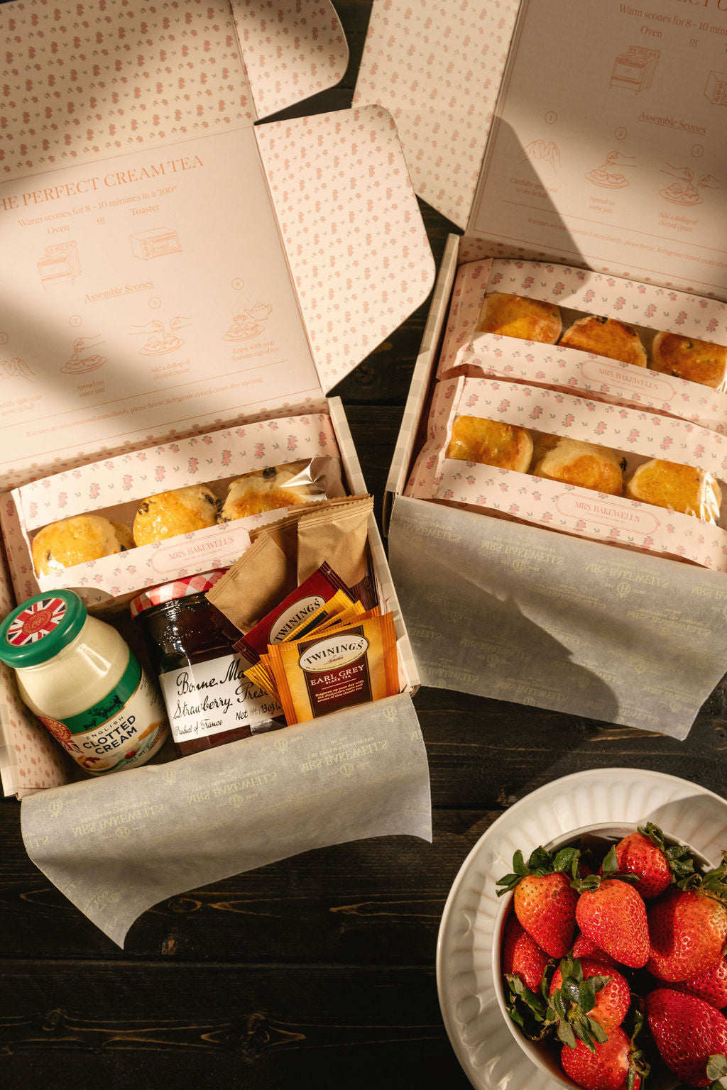 English Scones | Cream Tea Delivery | Mrs. Bakewell's | Clotted Cream